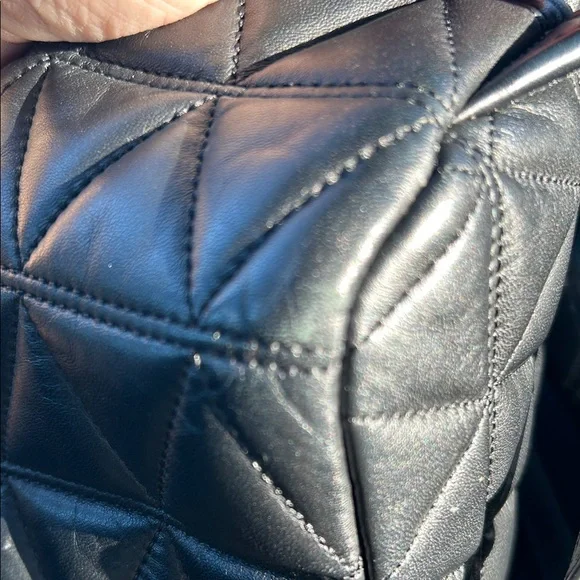 Michael Kors Black Quilted Backpack - Picture 3 of 13